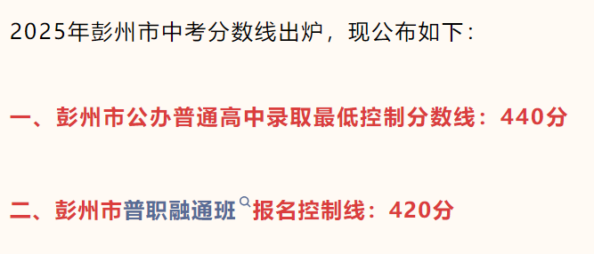 最全！成都各区（市）县中考分数线出炉插图9