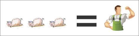 过年杀猪被“二师兄”反咬，咋办？在线等