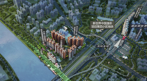 滘口站旁！凯粤湾“小兄弟”，要建34万方综合体！