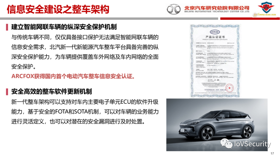 北汽研究总院：汽车信息安全的现状与实践的图16