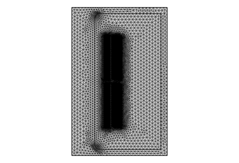 COMSOL变压器流热耦合仿真（含讲解视频）的图5