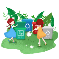 垃圾海报怎么画_垃圾分类宣传画_垃圾海报分类手画的