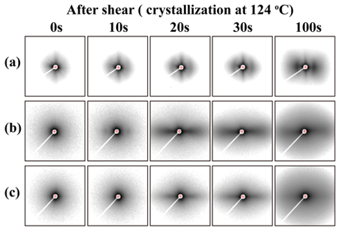 宁波大学王宗宝教授课题组：低温剪切流场中乙基支链对双峰聚乙烯串晶形成的影响研究的图2