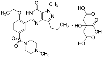 枸橼酸西地那非口崩片（万艾可）中文说明书
