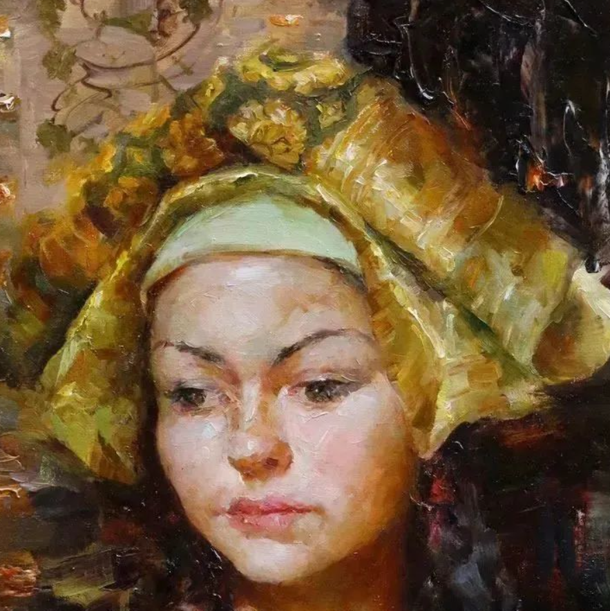 俄罗斯女画家安吉丽卡的油画用色大胆自信