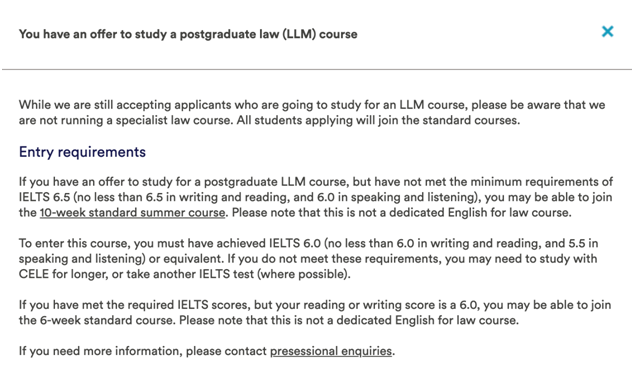英国诺丁汉大学语言班