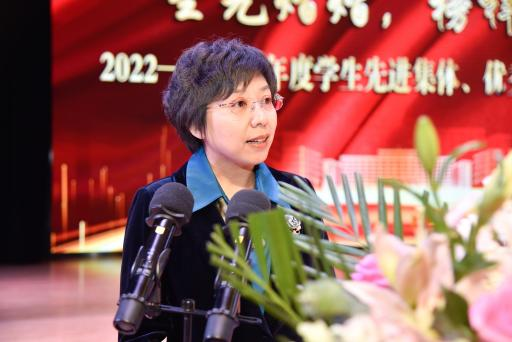 付颖讲话学院高度重视人才培养和教育教学工作,聚焦工作质量提升与