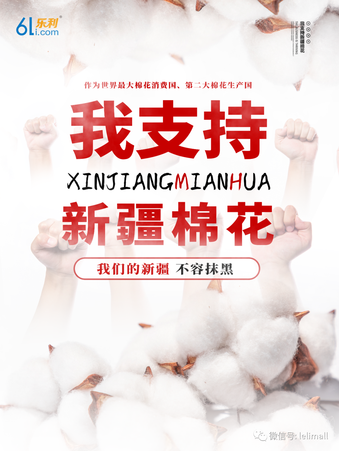 我支持新疆棉花