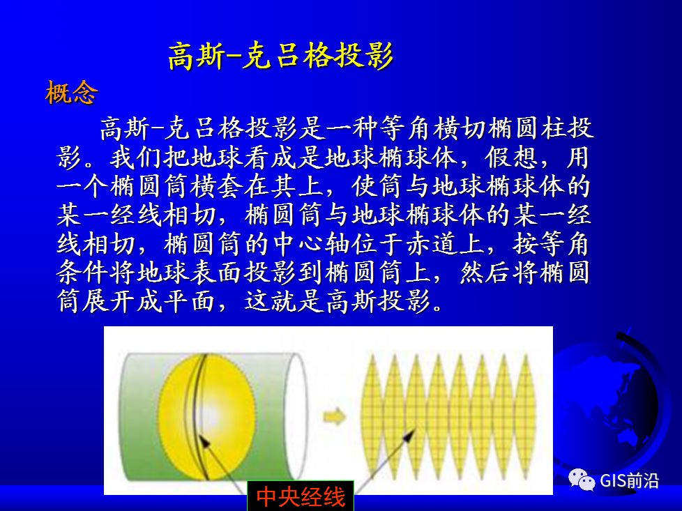 投影、坐標系、坐標轉換...這個坐標系統培訓課件給你講明白的圖42