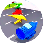 飞机人变身跑酷小游戏