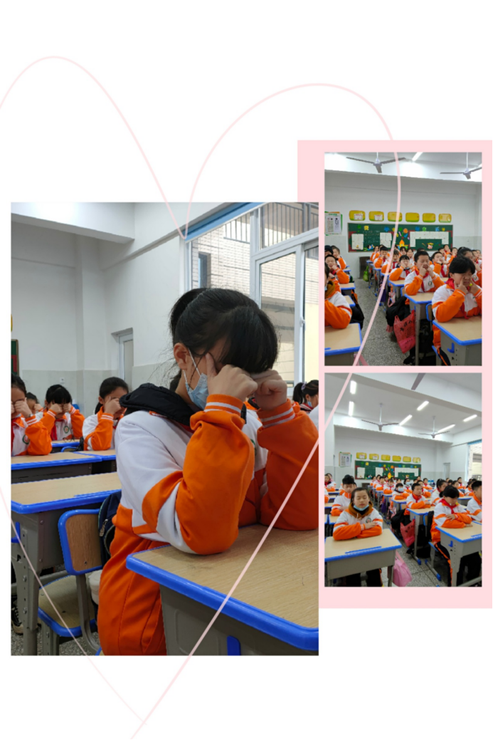 呵护心灵之窗开创美好视界长沙县昌济小学举行全校学生眼保健操比赛