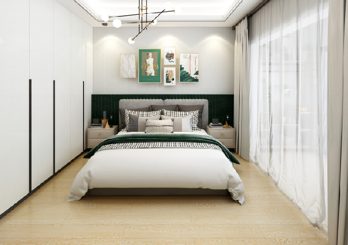 卧室木地板铺哪个颜色最美？来看看你就知道了！