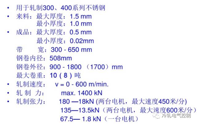 二十辊冷轧机技术特点的图2