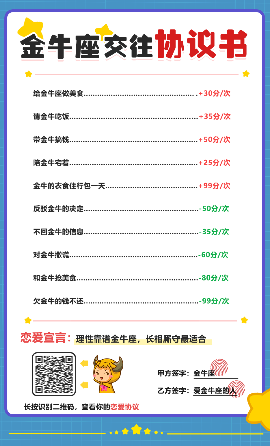 12星座戀愛協議書，請你過來簽一下！ 星座 第4張