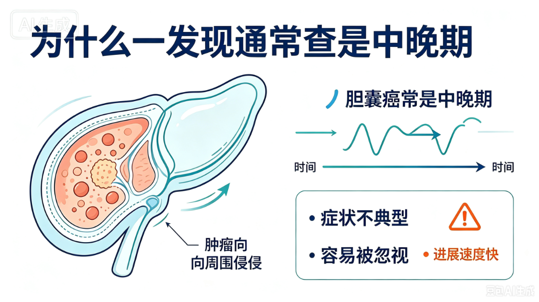 胆囊癌最会“装没事”，很多人一查就是晚期，这些信号别再当胃病！.png