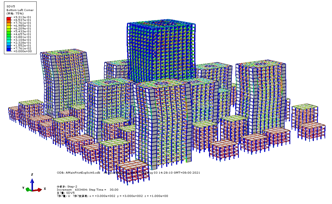 城市区域建筑抗震分析实例及应用的图54