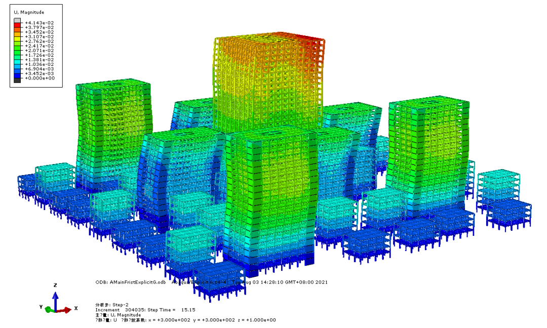城市区域建筑抗震分析实例及应用的图53