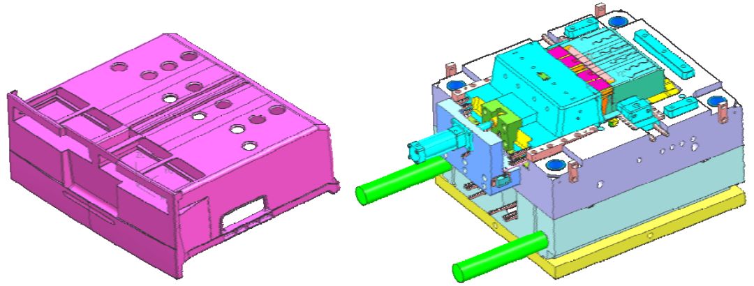 如此完整的抽屉模具设计结构与工艺，你学会了吗？的图3