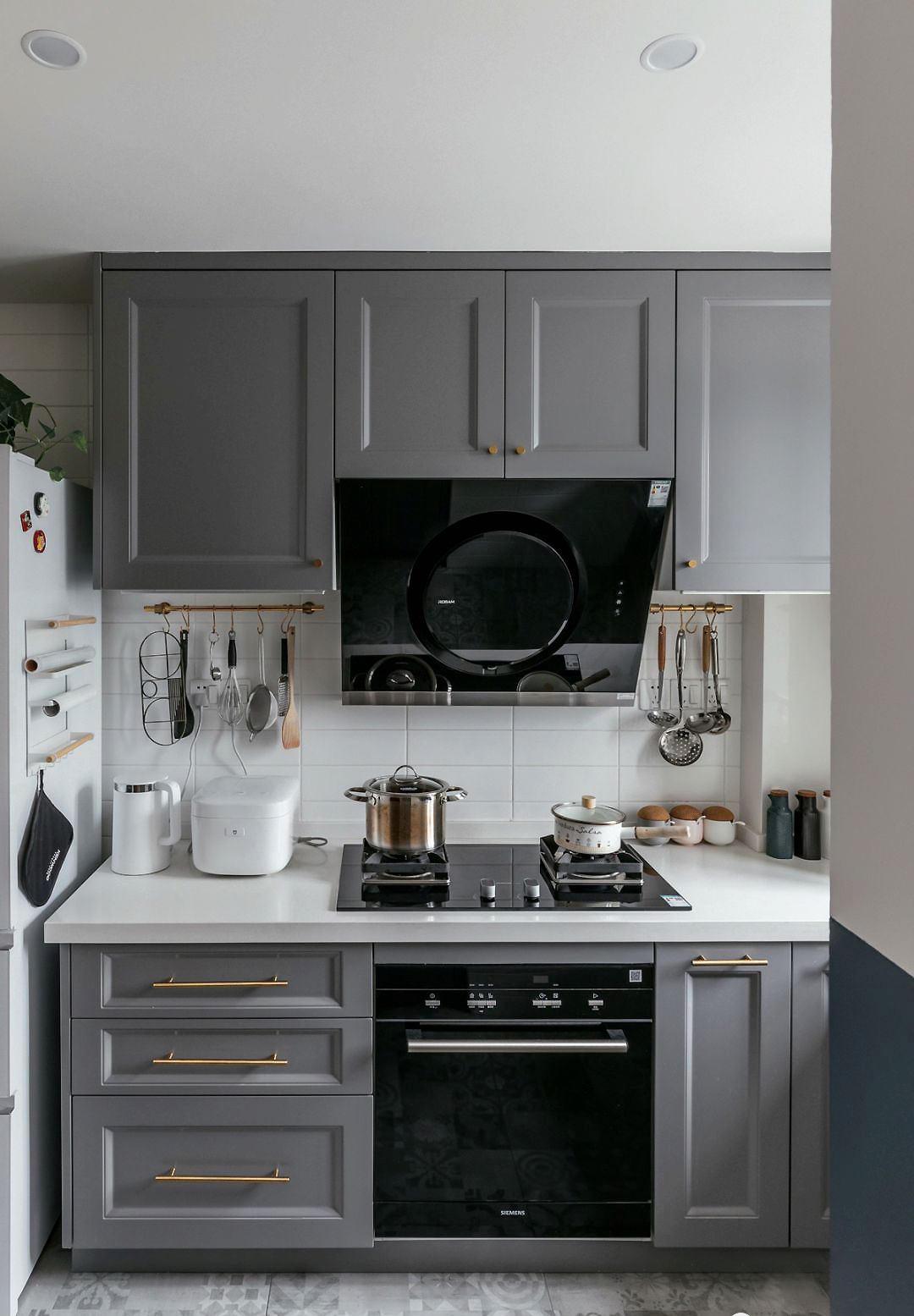 125㎡北欧三房，淡雅的拼接配色，让人感觉岁月静好