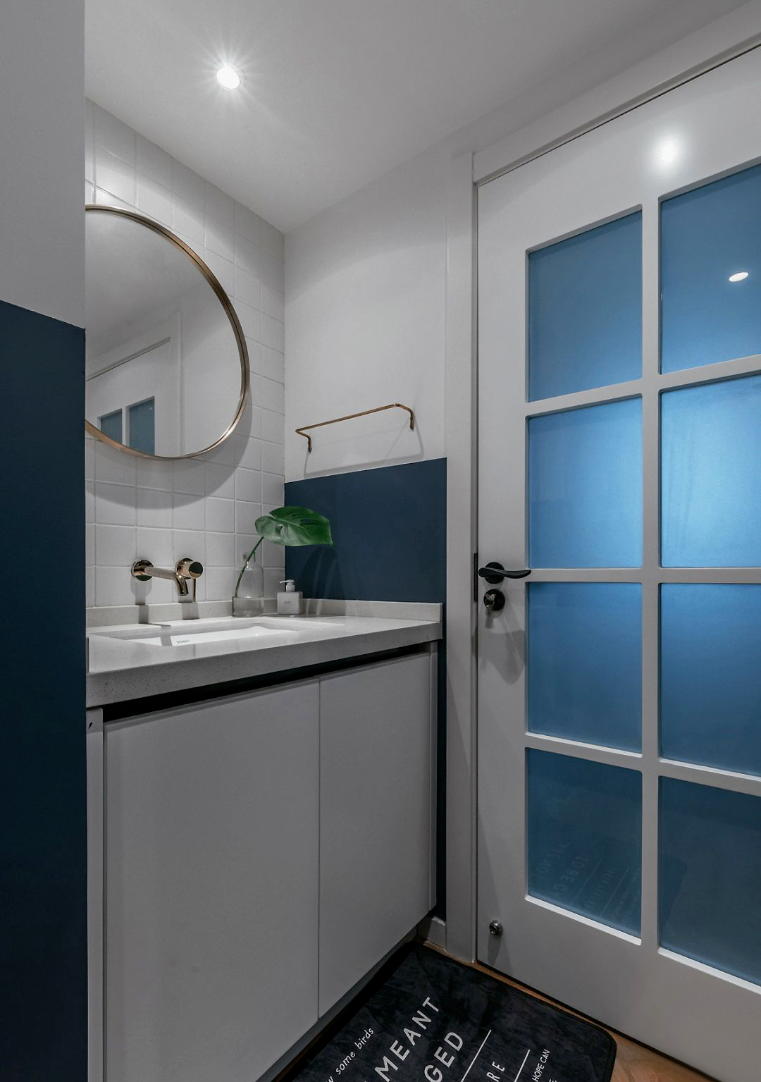 125㎡北欧三房，淡雅的拼接配色，让人感觉岁月静好