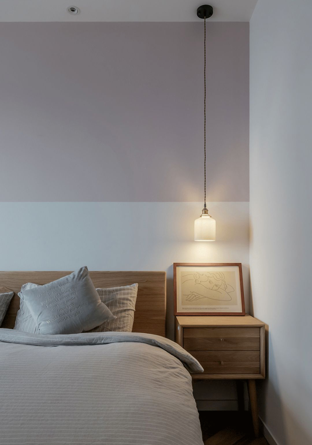 125㎡北欧三房,淡雅的拼接配色,让人感觉岁月静好