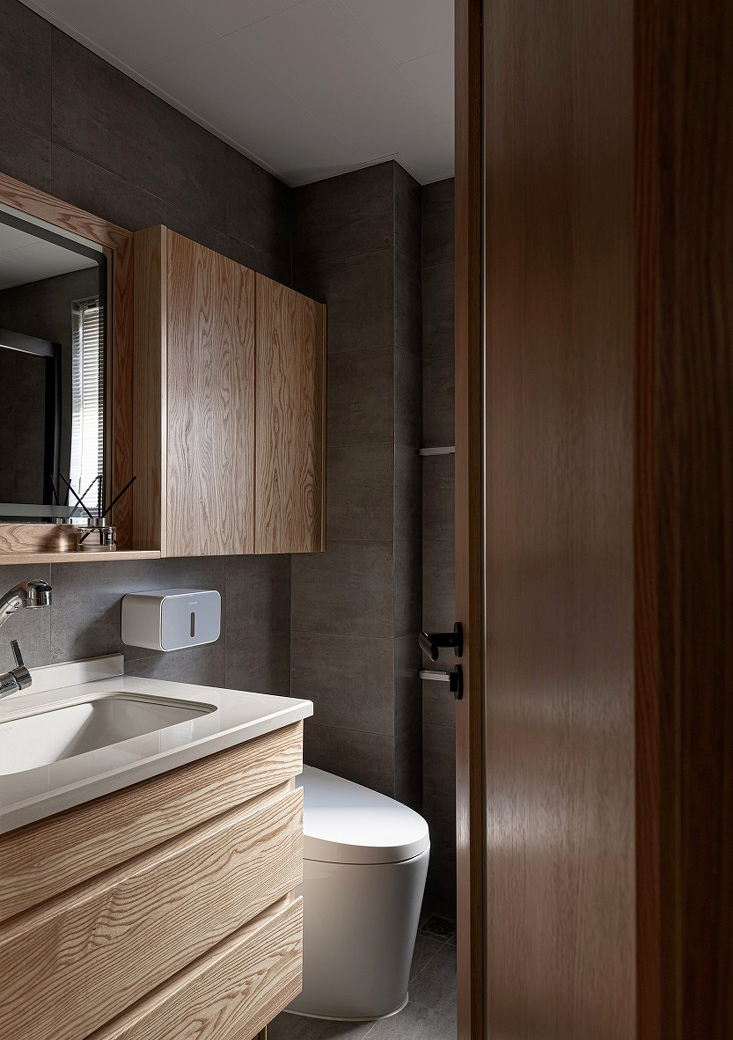 130㎡日式4室2厅，最简洁的色调搭配出自然本真的生活空间