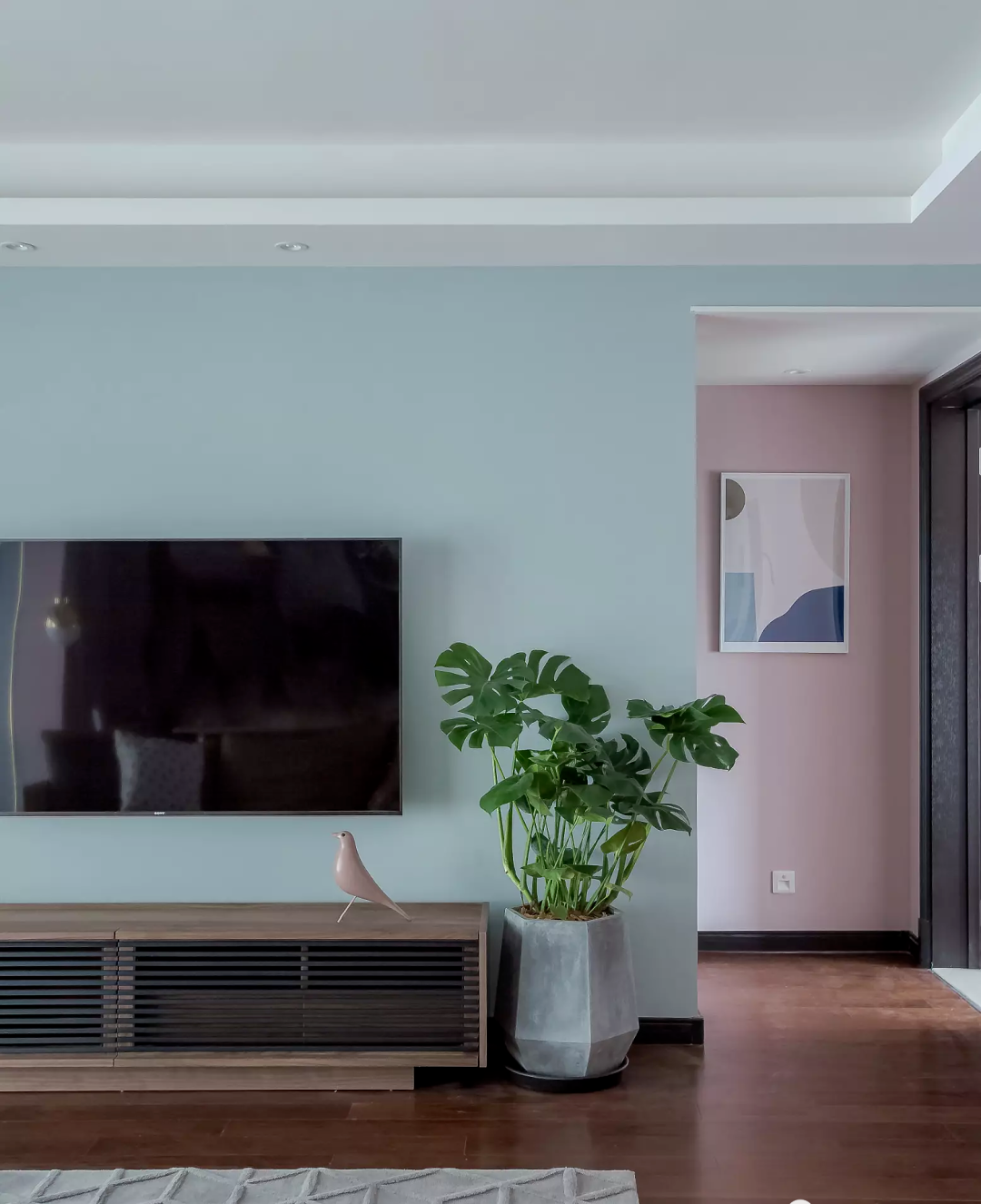 122㎡北欧格调4室2厅，榻榻米和书房简直绝配！