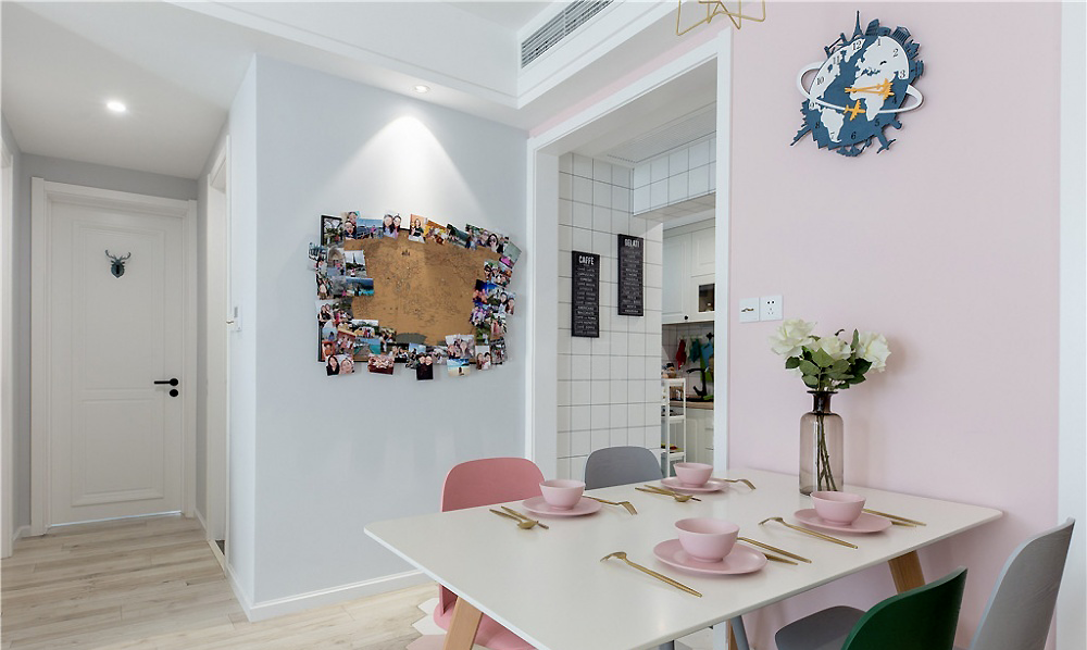 晒晒80㎡北欧2室2厅，清爽明亮的配色一眼就爱上了！