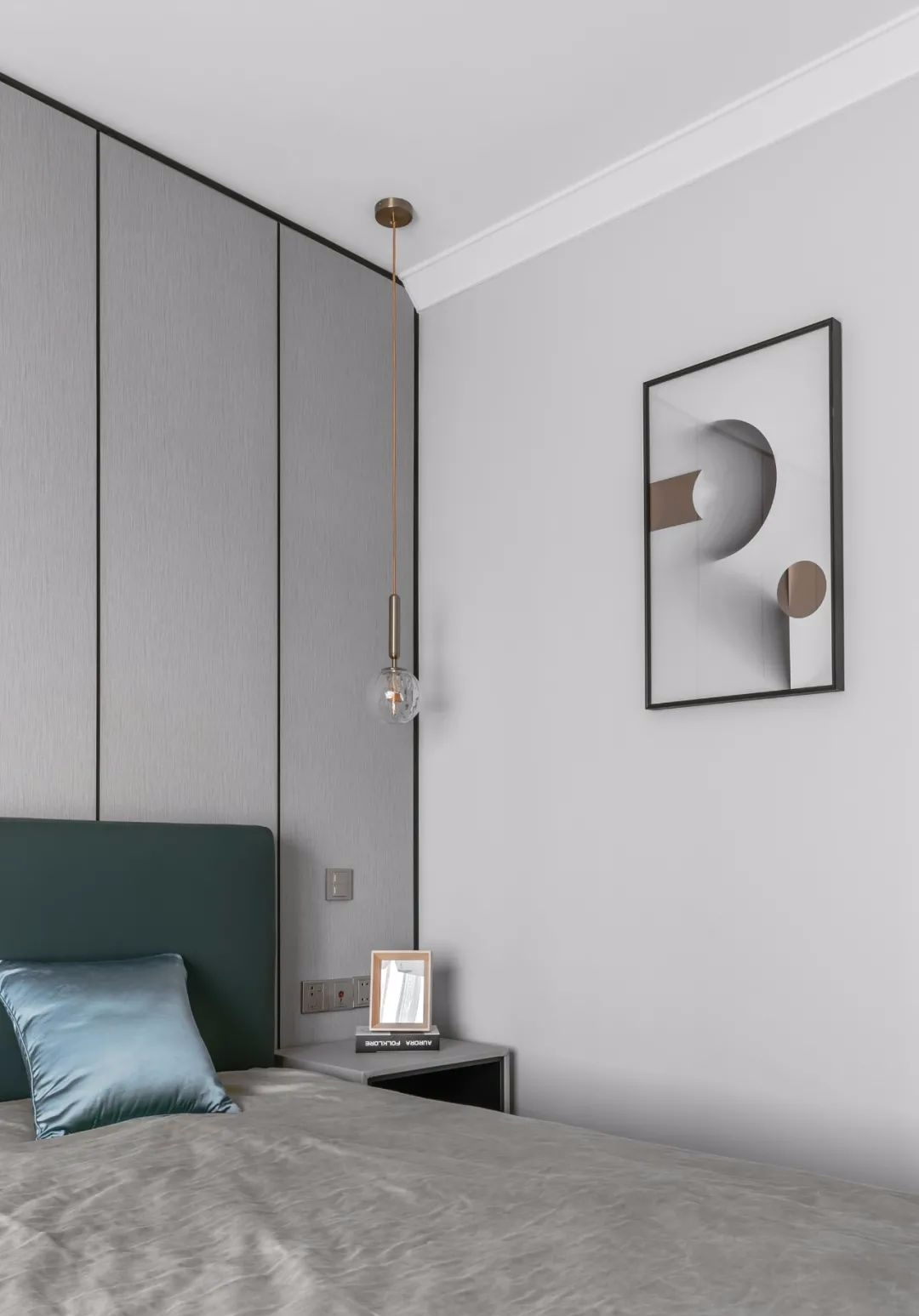 107㎡现代欧式风，这样优雅不张扬的设计，年轻人都喜欢！