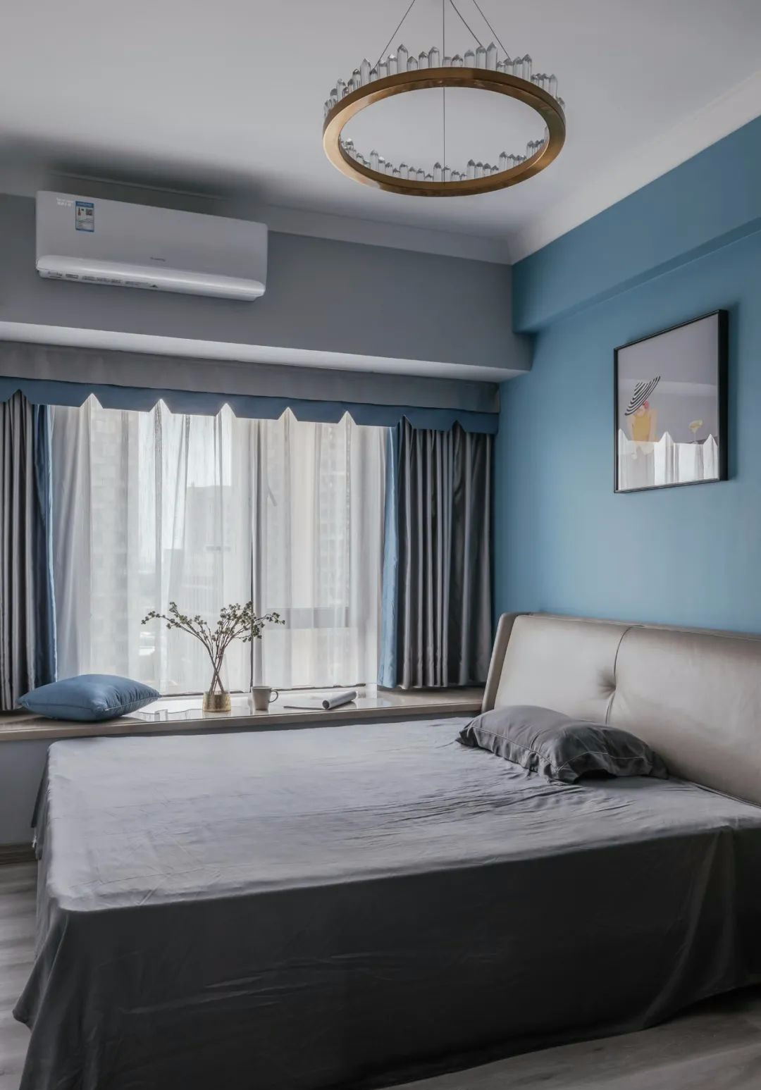 107㎡现代欧式风，这样优雅不张扬的设计，年轻人都喜欢！