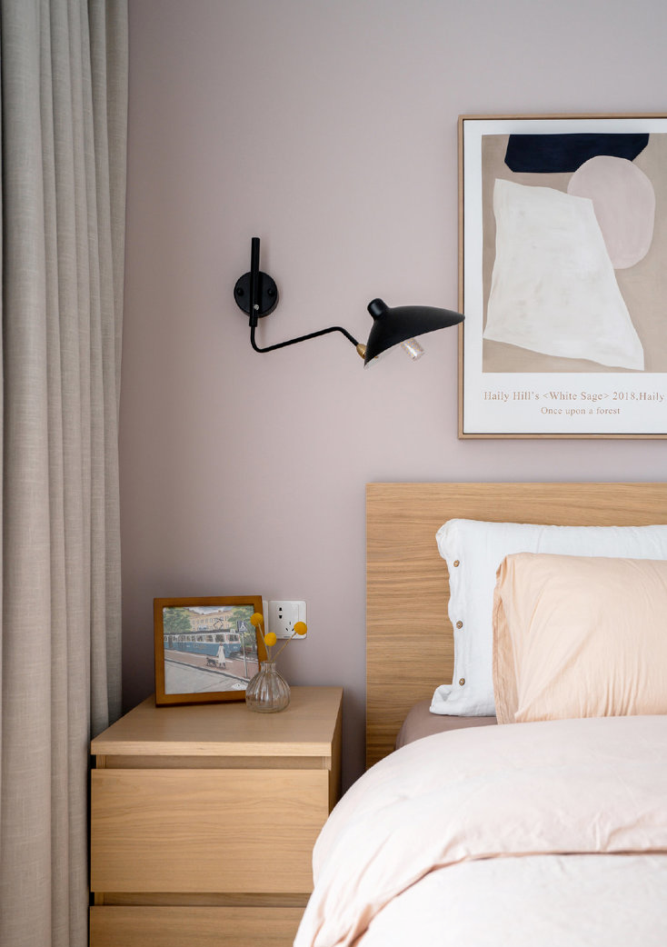 75㎡森系北欧2室1厅，温暖而治愈的惬意生活