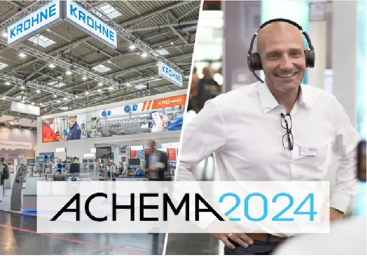KROHNE @ ACHEMA 2024,　欢迎领取科隆特邀门票