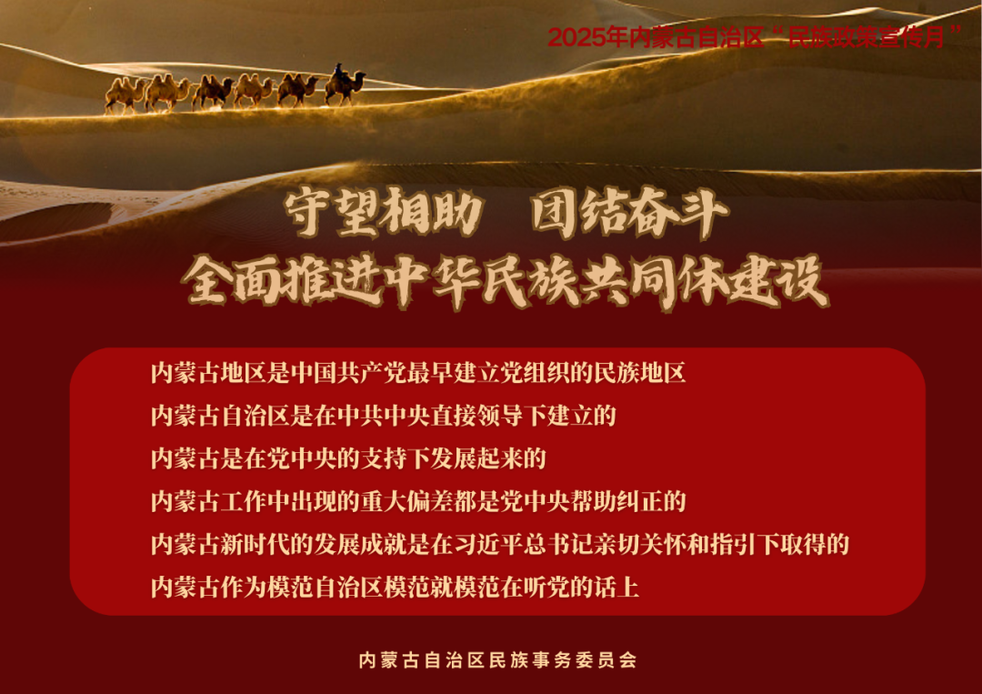 【民族政策宣传月】@所有人 2025年内蒙古自治区“民族政策宣传月”海报来了 ！（一） 第18张