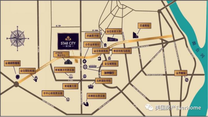 【柬埔寨房产】星汇城东盟繁华中央  梦想财富坐标,包租三年,每年
