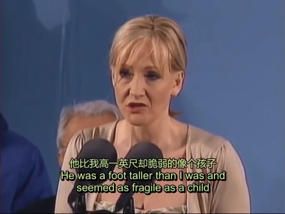 J.K.罗琳哈佛大学演讲：失败，就是你最好的礼物