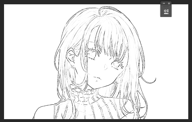 ps教程提取线稿的三种方法