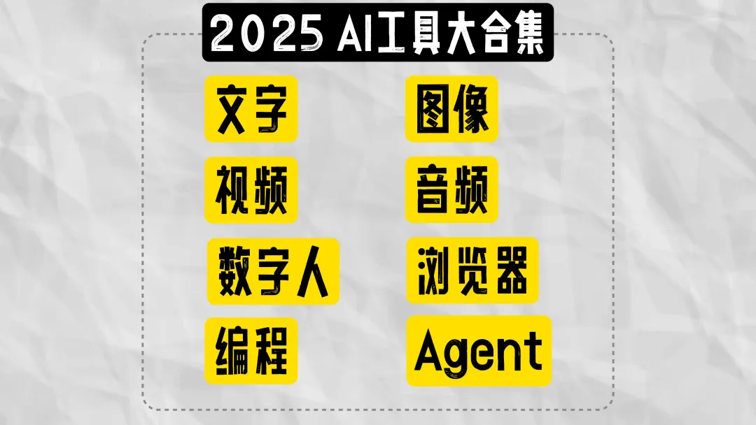 十大类 AI 产品分类大合集