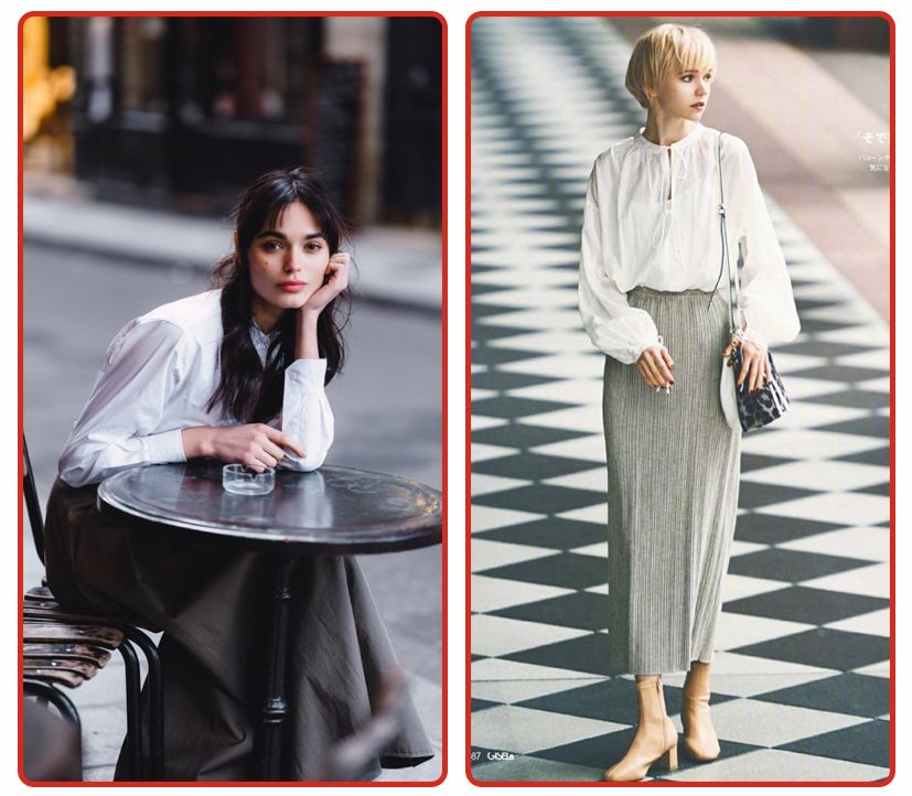 毛衣+裙子，早春必火的「初戀風」搭配，超美der！ 時尚 第20張