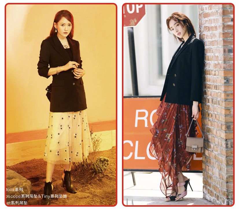 毛衣+裙子，早春必火的「初戀風」搭配，超美der！ 時尚 第9張