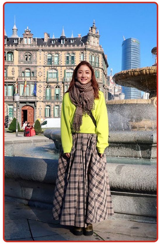 毛衣+裙子，早春必火的「初戀風」搭配，超美der！ 時尚 第4張