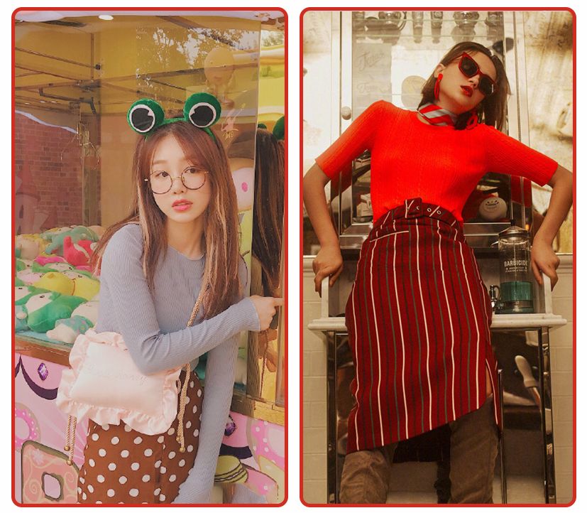 毛衣+裙子，早春必火的「初戀風」搭配，超美der！ 時尚 第16張