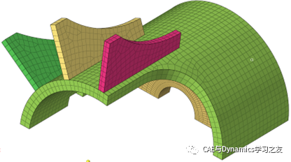 复杂几何体（齿轮箱吊座）六面体网格划分步骤的图22