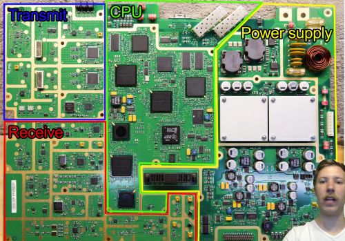 華為基站拆解曝光：PCB設計+高頻走線，完美的像藝術品！的圖13