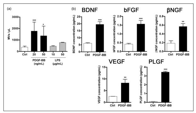 Raybiotech抗体芯片在周细胞响应血小板衍生的PDGF-BB分泌促再生分子研究中的应用(图4)