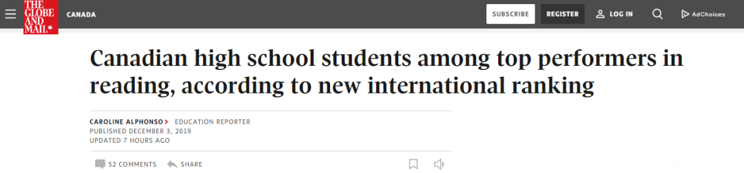 最新国际排名：加拿大高中生成绩超棒！但这两门学科，却跟中国差太多！