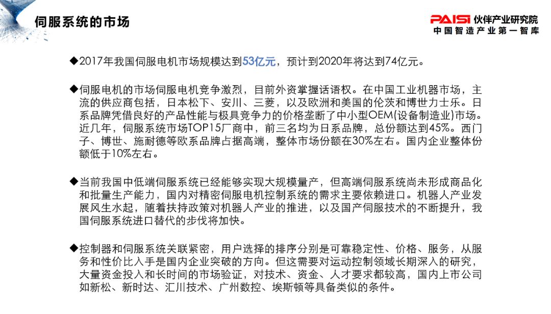 機器人核心零部件——伺服電機的圖8