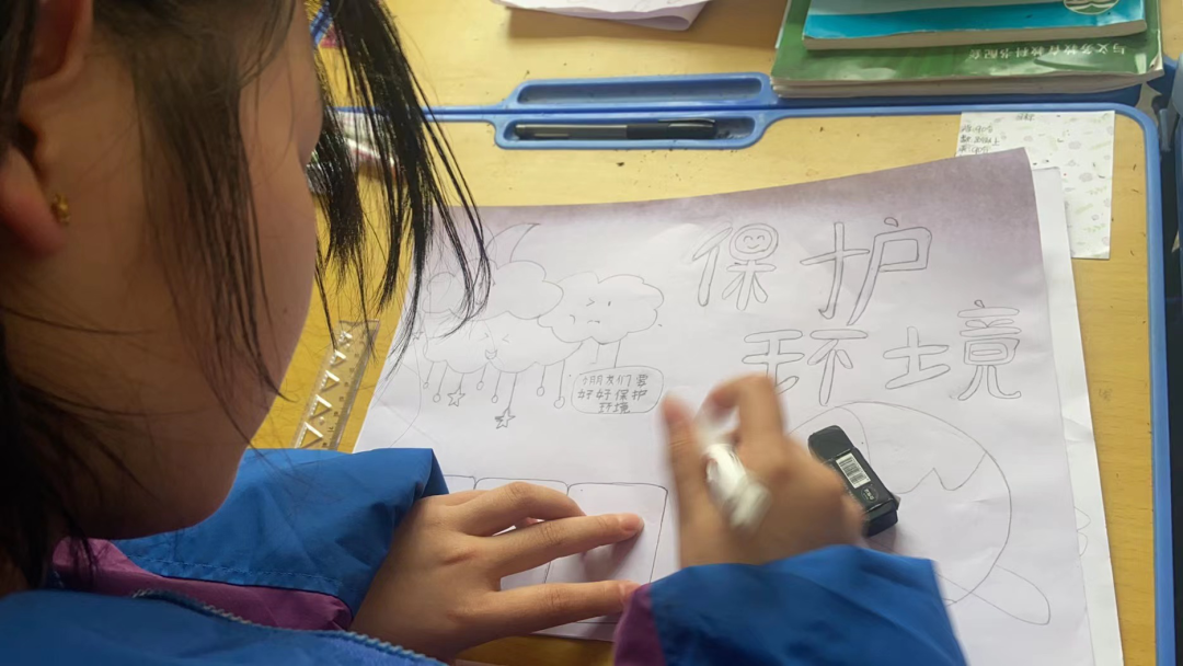 用笔描绘，用心节约——淮阳区羲城中学启航部开展“倡节俭风尚”文明实践主题活动