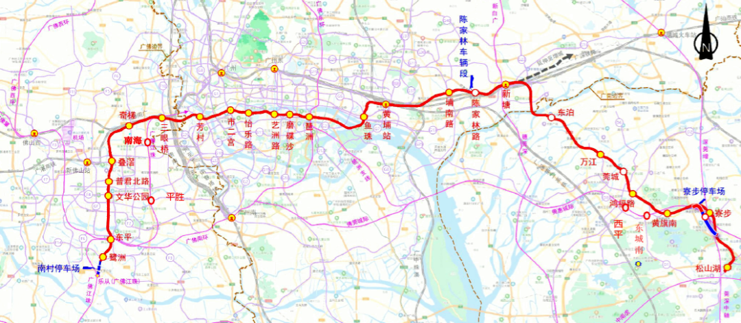 广州7号线在售沿线楼盘有哪些？
