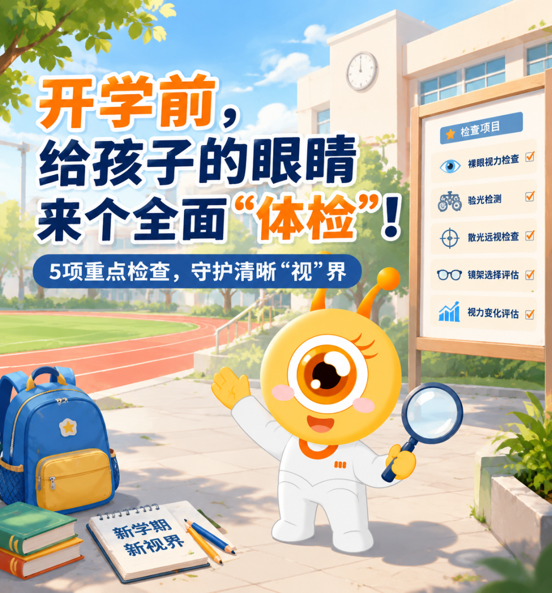 开学换眼镜