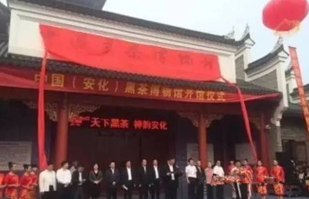 回顾：安化黑茶文化节，马云袁隆平等出席，黑茶公司与安化县政府